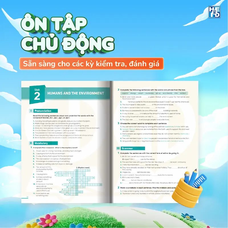 Ôn tập chủ động Tiếng Anh lớp 10