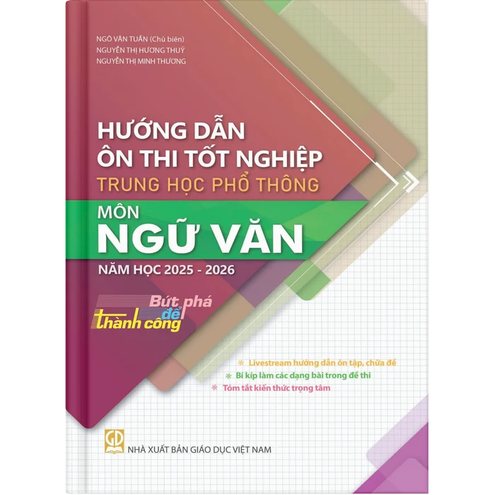 Sách hướng dẫn ôn thi tốt nghiệp THPT môn ngữ Văn