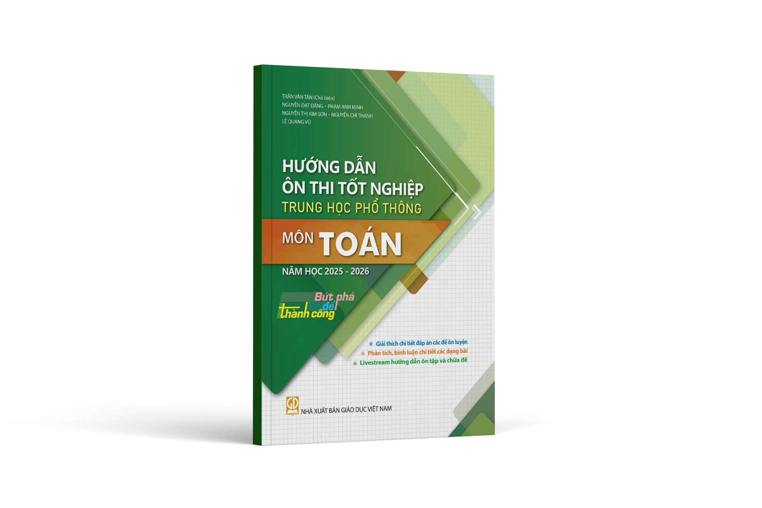 Sách hướng dẫn ôn thi tốt nghiệp THPT môn Toán