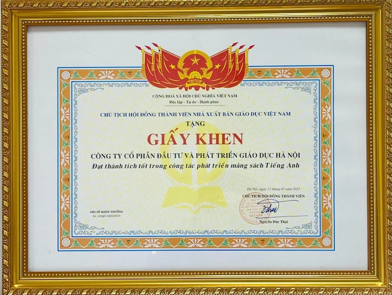 HEID - Giấy Khen 2021