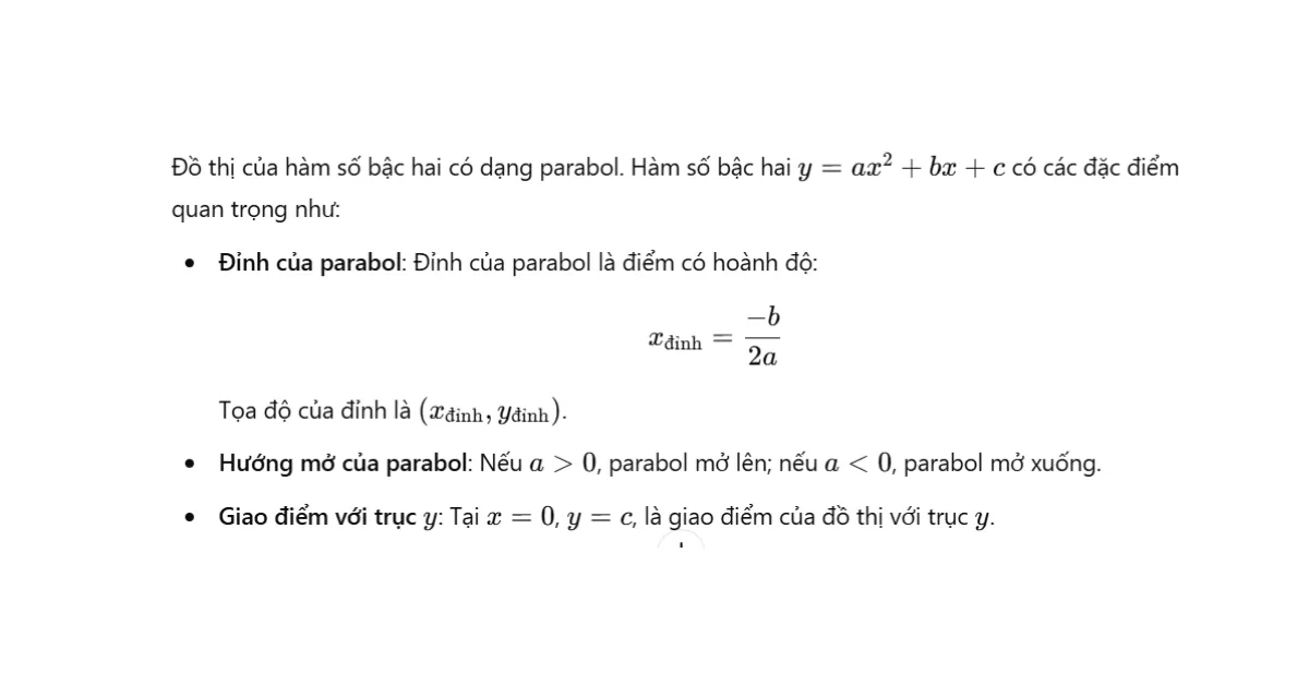Lý thuyết Toán ôn thi vào 10