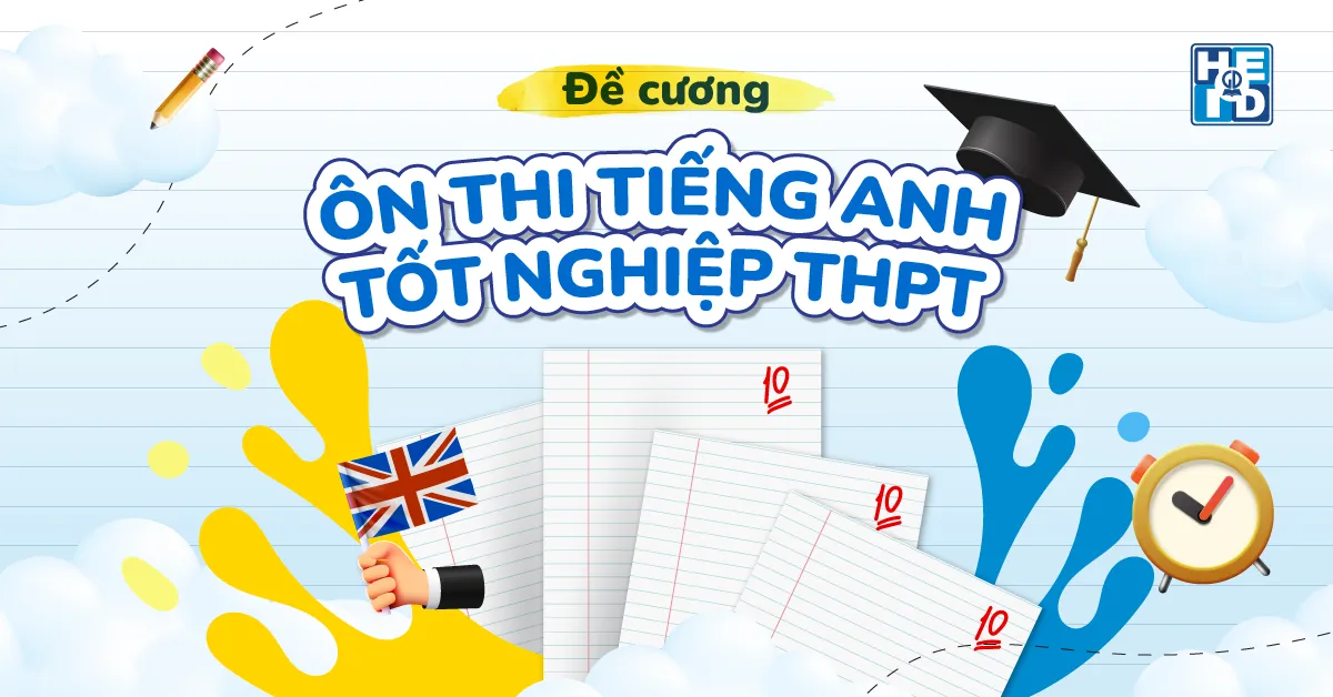 Đề cương ôn thi tiếng Anh tốt nghiệp THPT
