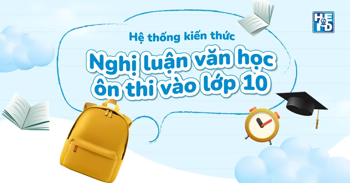 Nghị luận văn học ôn thi vào lớp 10