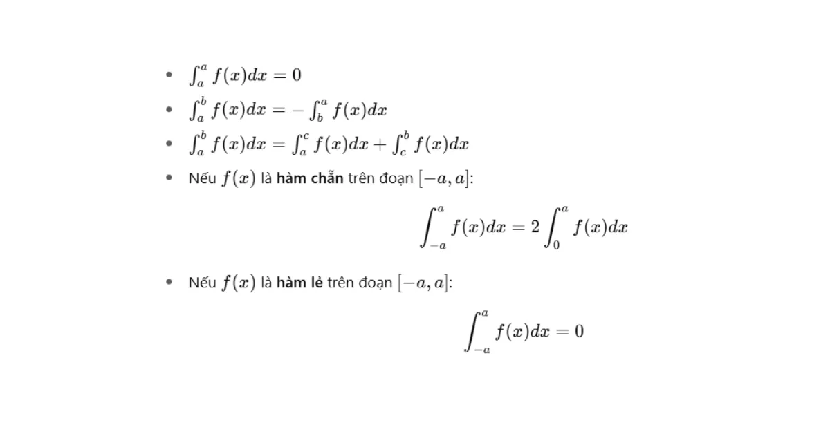 Công thức toán ôn thi tốt nghiệp THPT
