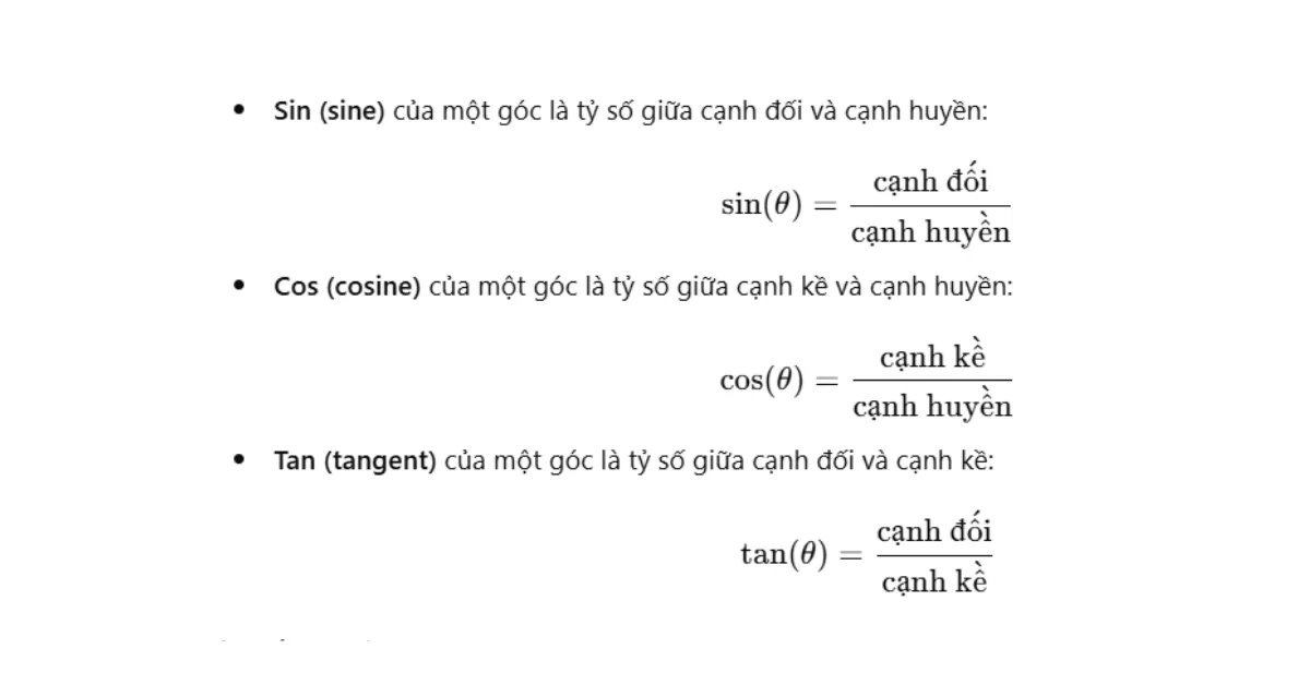 Lý thuyết Toán ôn thi vào 10