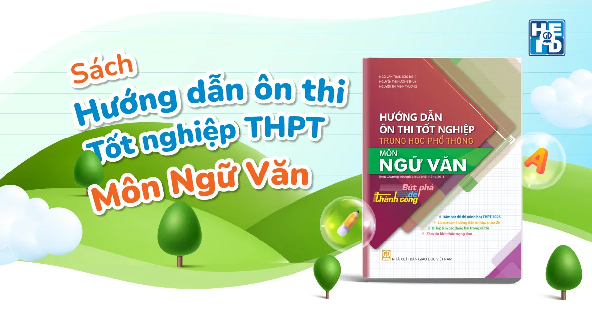 Sách Hướng dẫn ôn thi tốt nghiệp THPT môn Ngữ Văn