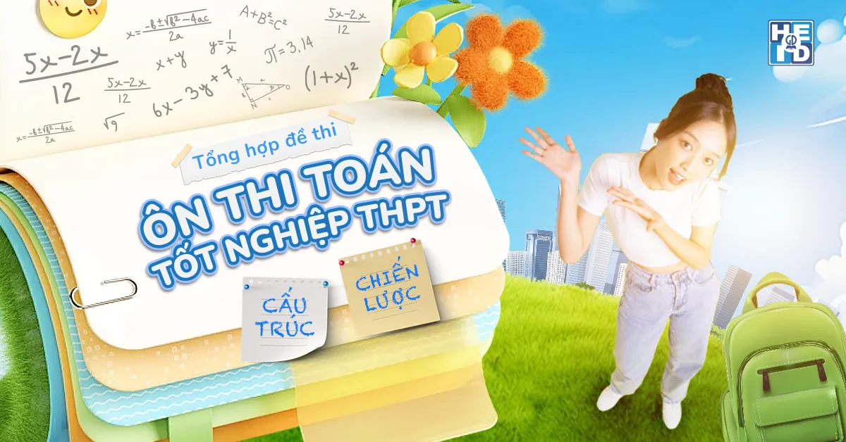 Đề toán tốt nghiệp thpt 2025