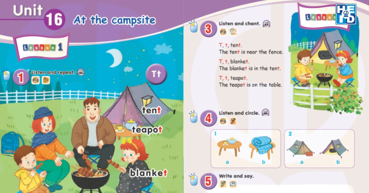 Unit 16 - At the campsite