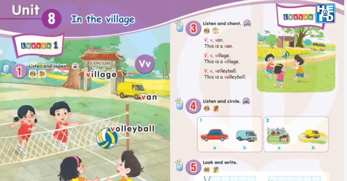 Unit 8 - In the village