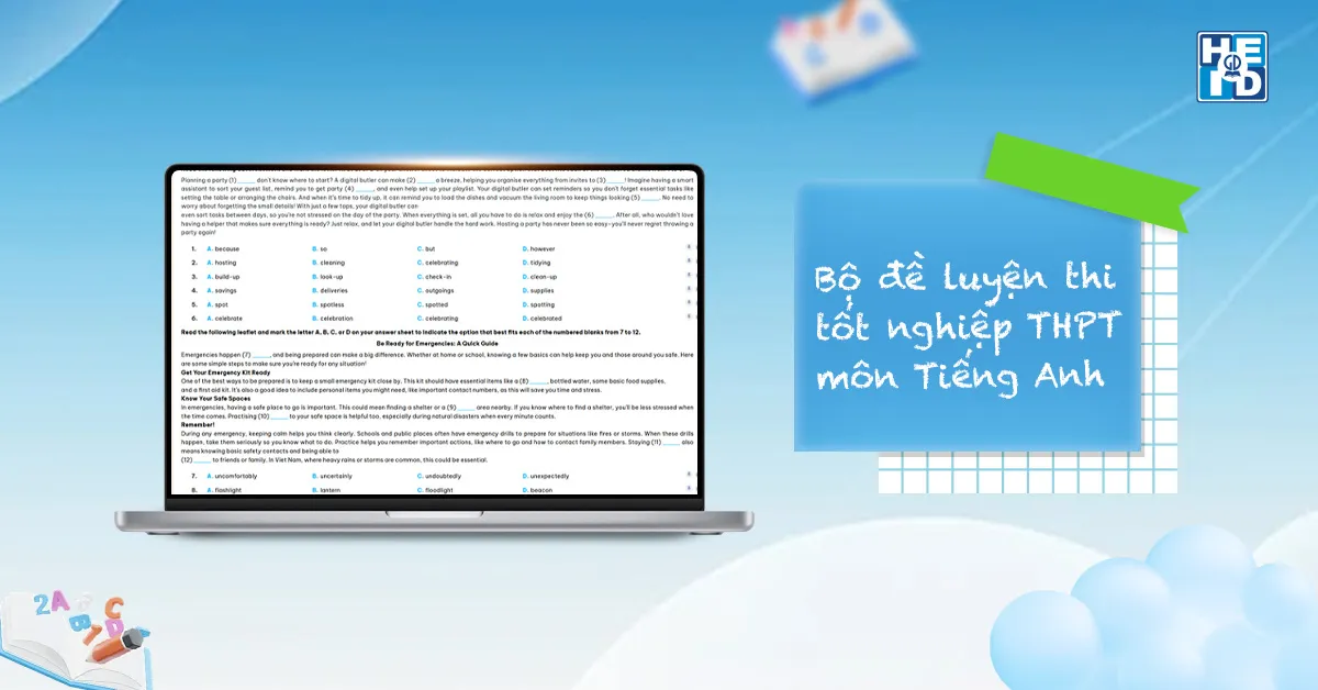 Lý thuyết ôn thi Tiếng Anh tốt nghiệp THPT