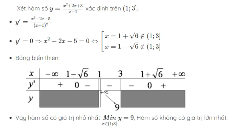lý thuyết toán ôn thi tốt nghiệp THPT: bài tập ví dụ