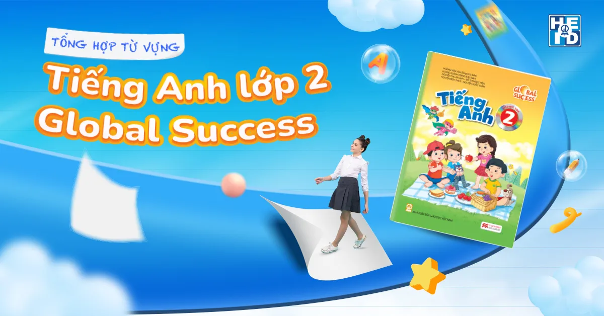 từ vựng tiếng anh lớp 2 GB
