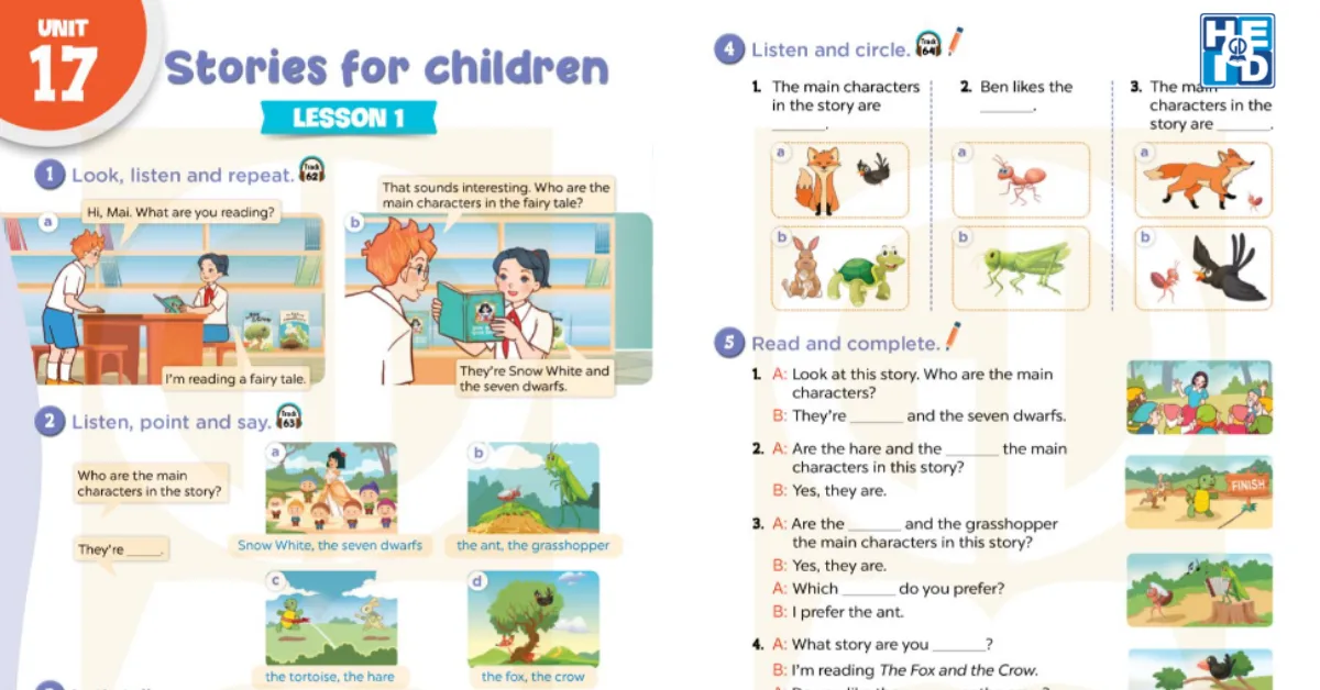 Unit 17 - Từ vựng tiếng anh lớp 5