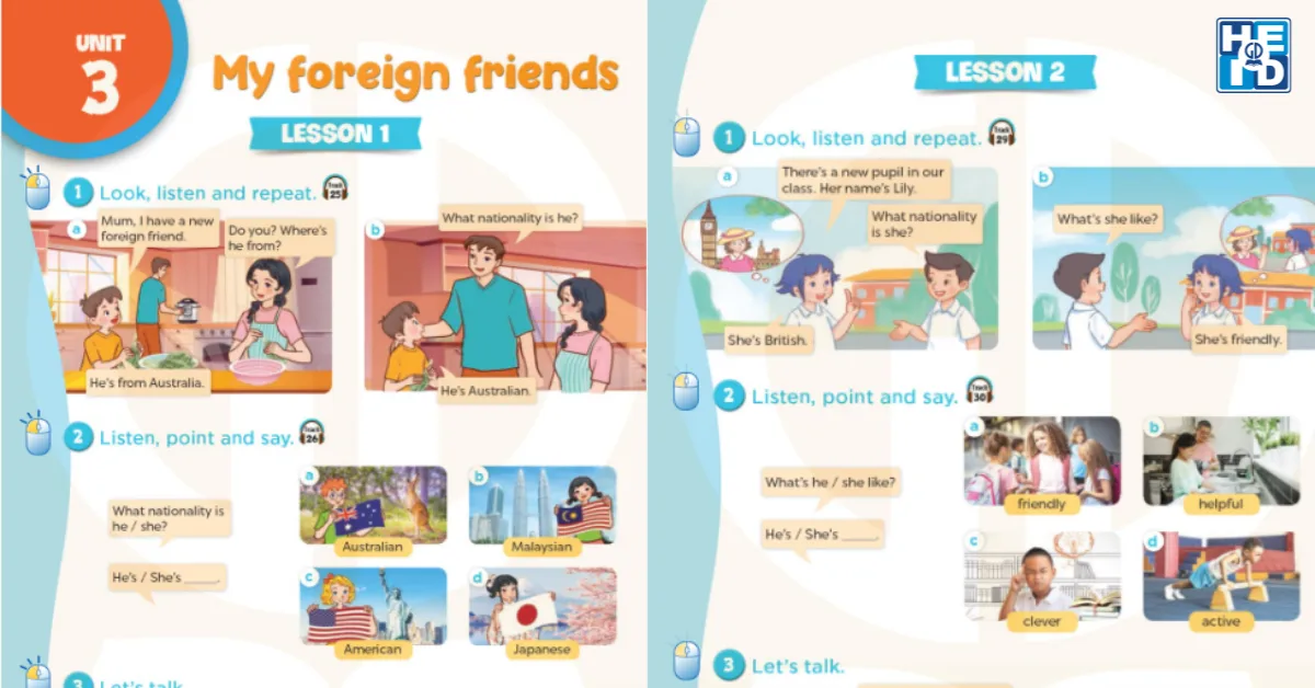 Unit 3 - Từ vựng tiếng anh lớp 5