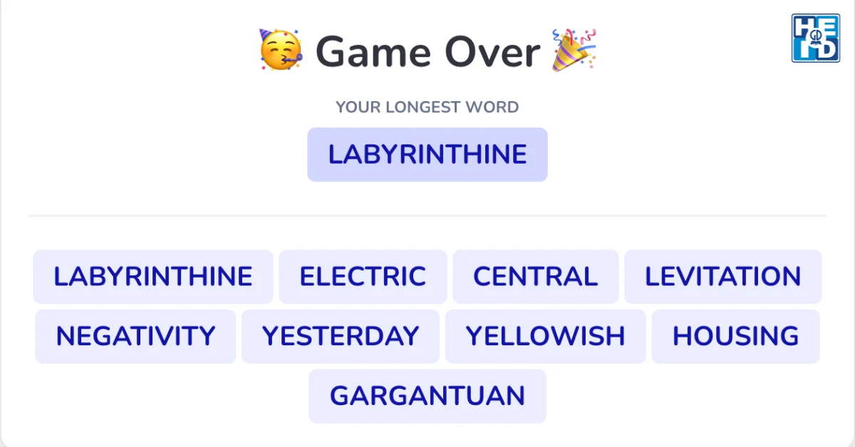 Lexical chain game - Trò chơi từ vựng tiếng anh lớp 11