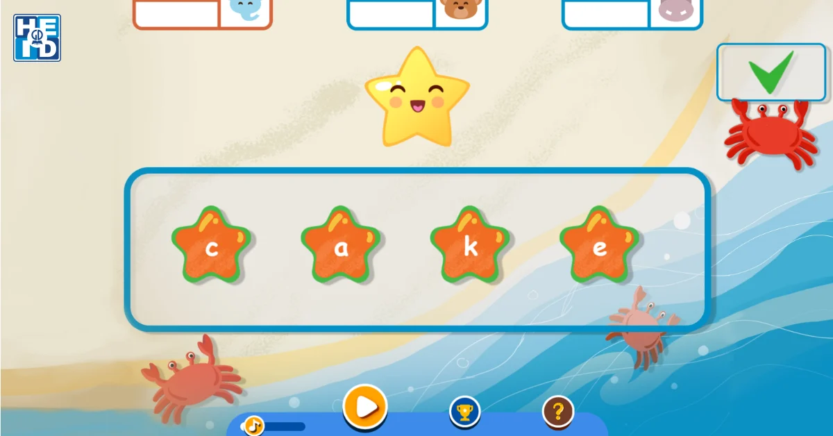 Spell it (Đánh vần từ vựng) - Trò chơi từ vựng tiếng anh lớp 2