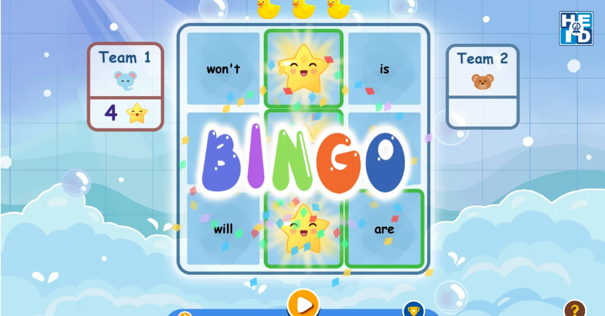 Vocabulary bingo - Trò chơi từ vựng tiếng anh lớp 11