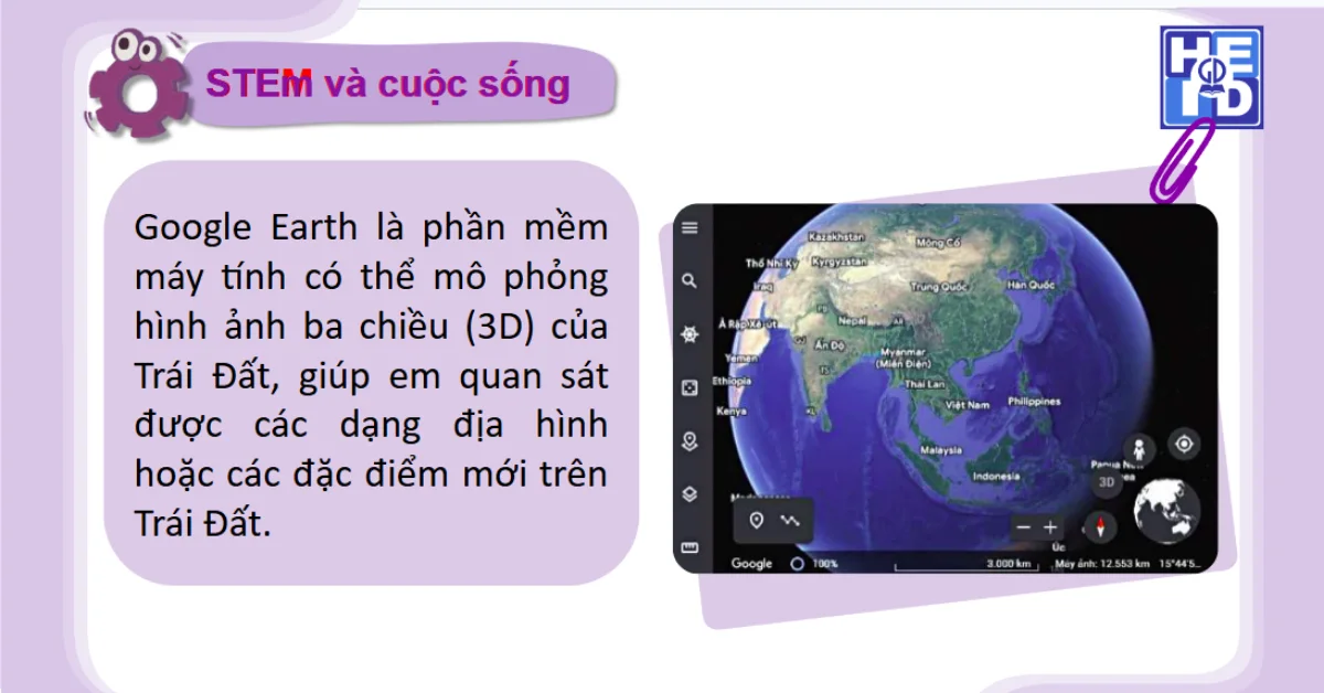 Bài học _Mô hình các dạng địa hình trên Trái Đất_ - Stem lớp 3