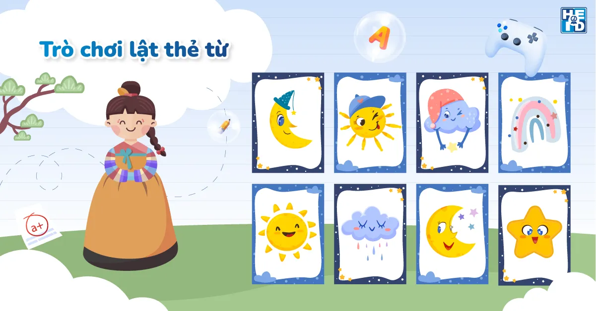 Trò chơi hấp dẫn cho tiết học tiếng hàn 