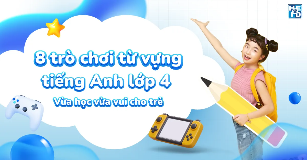 trò chơi từ vựng tiếng Anh