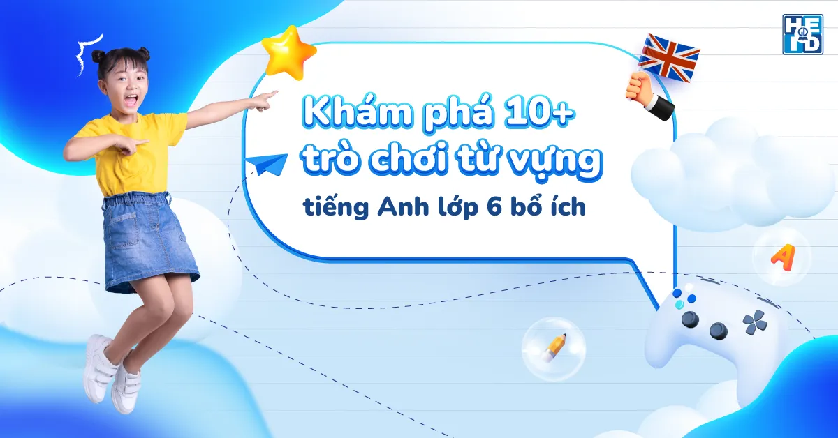 trò chơi từ vựng tiếng Anh