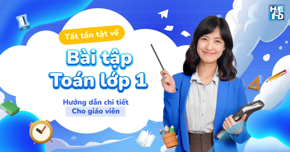 Tất tần tật về bài tập toán lớp 1