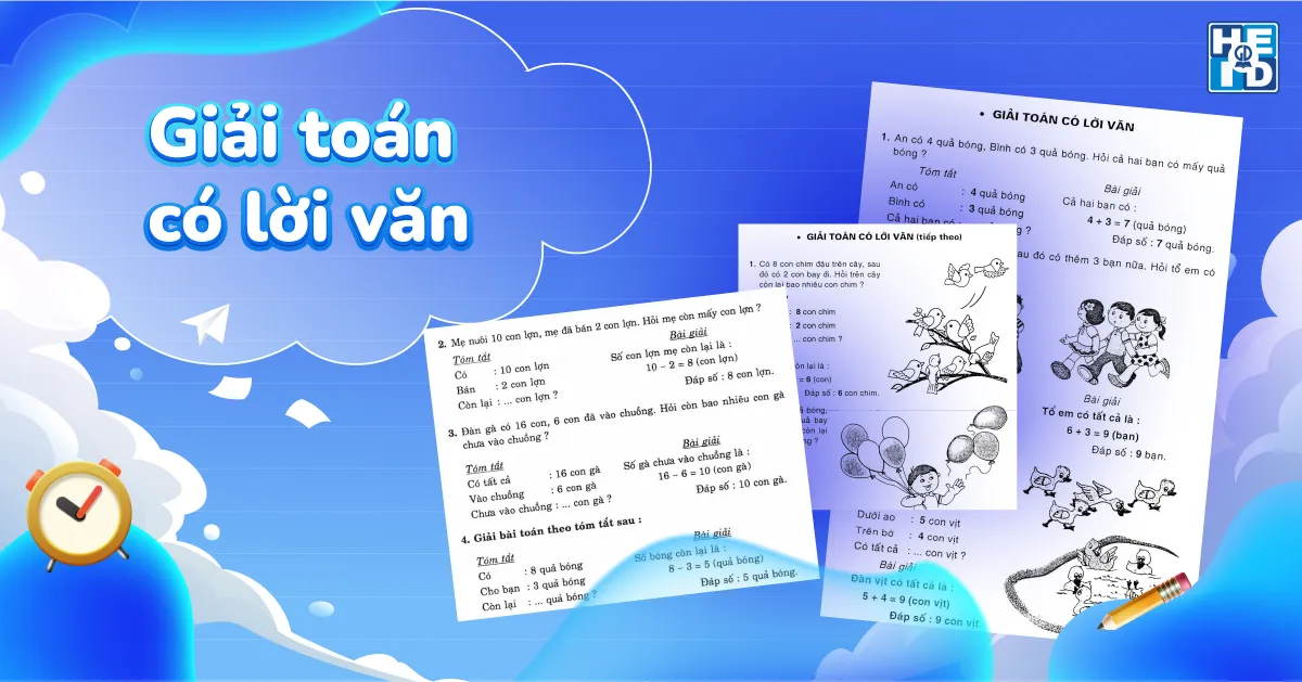 Tất tần tật về bài tập toán lớp 1