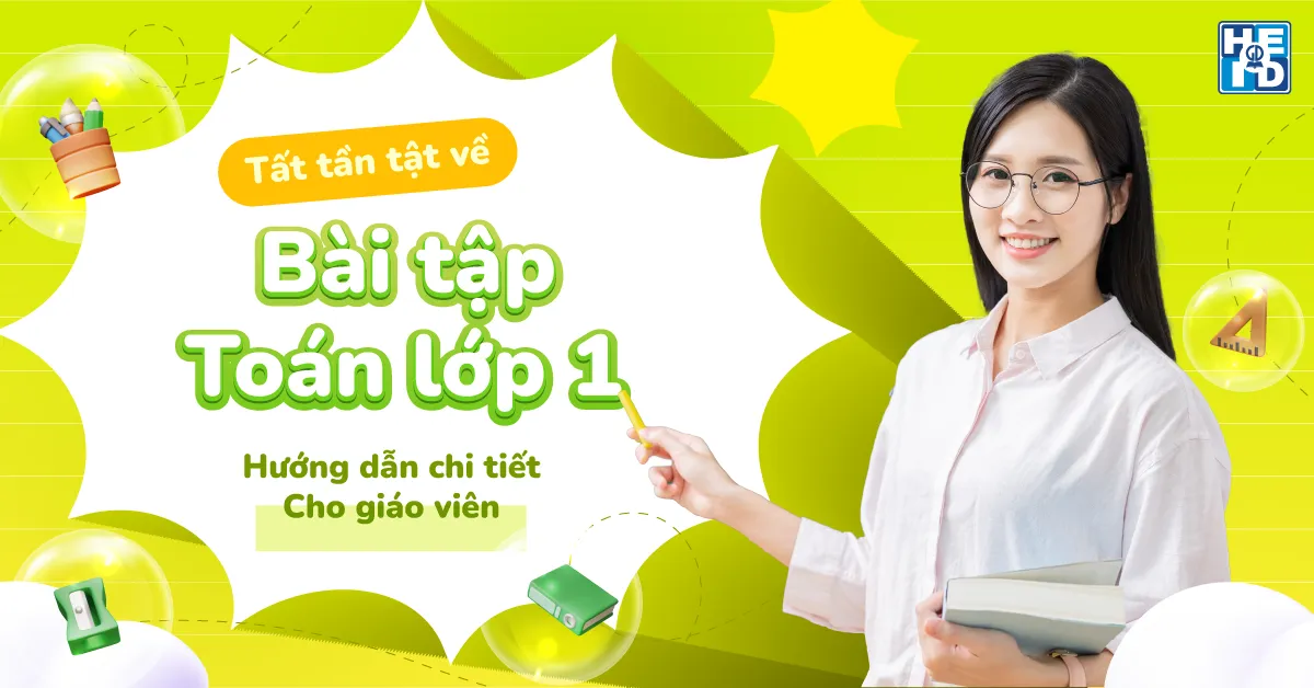 Tất tần tật về bài tập Toán lớp 1