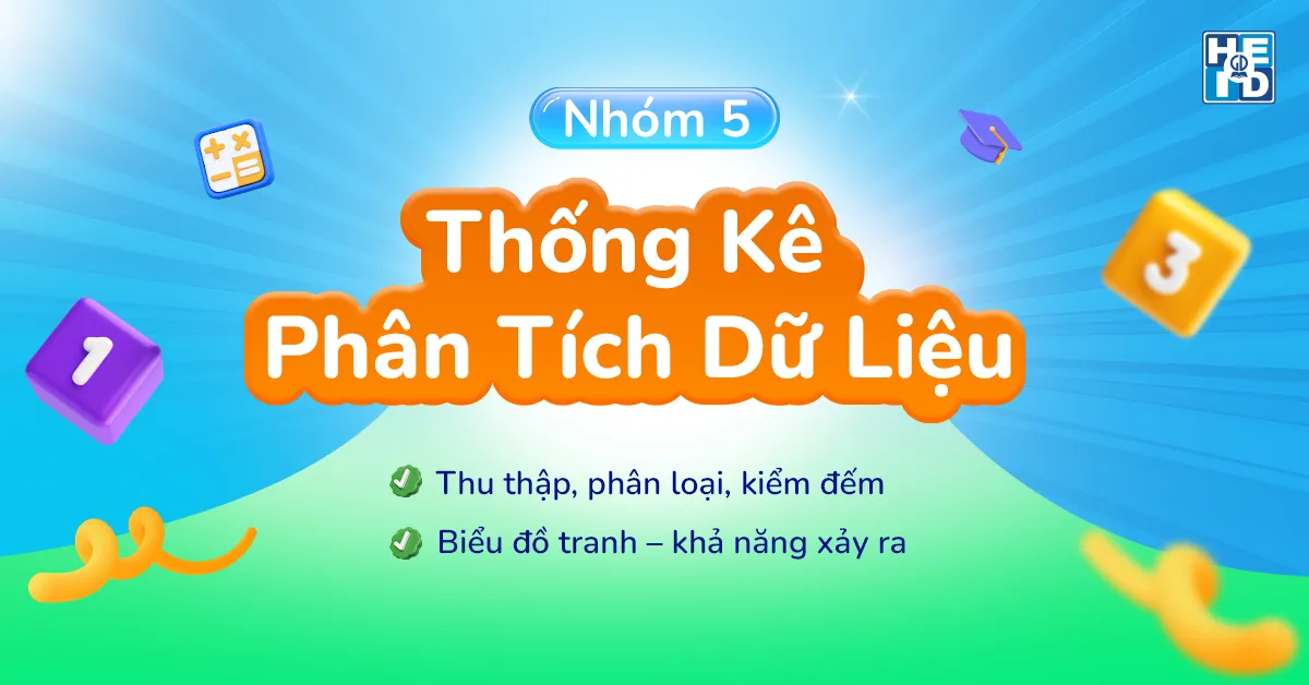 Thống kê phân tích dữ liệu - bài tập toán lớp 2