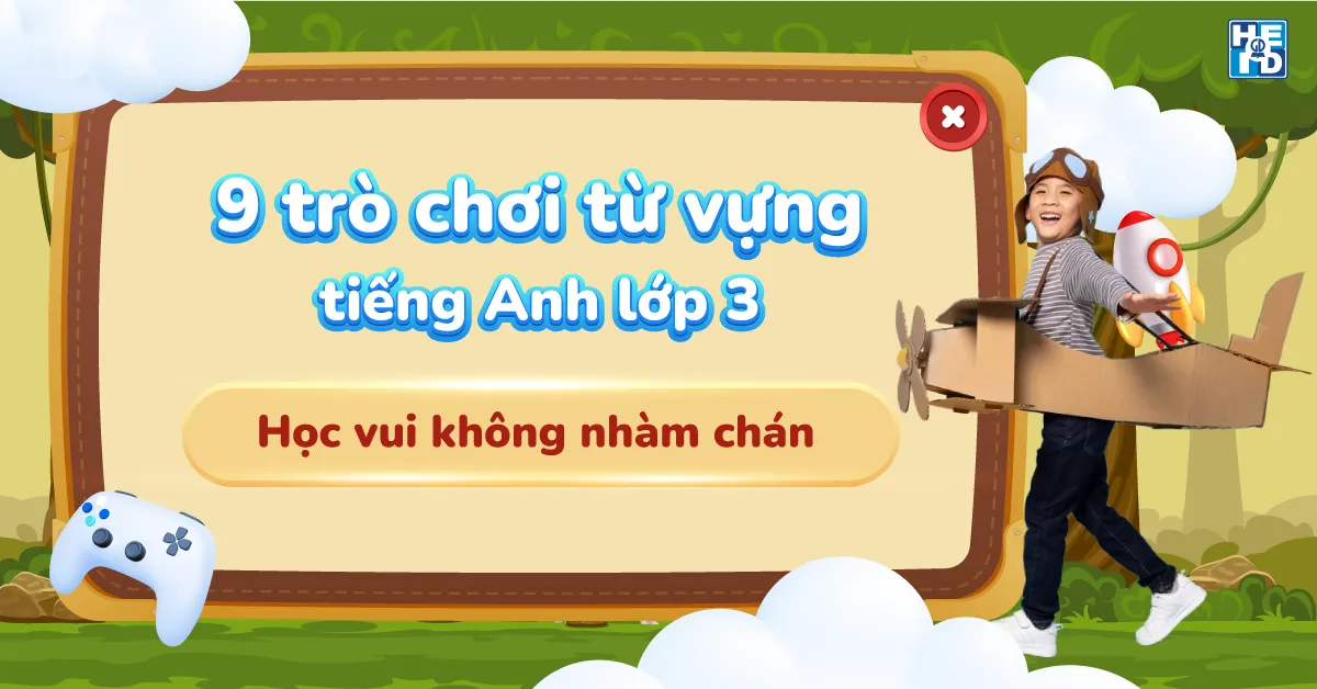 trò chơi từ vựng tiếng Anh