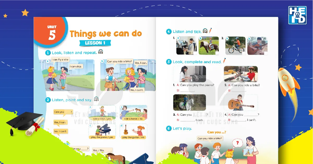 Unit 5 - Global Success lớp 4