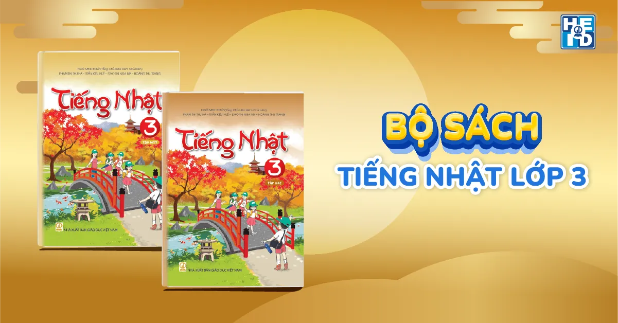 Bộ sách Tiếng Nhật lớp 3 - NXB Giáo dục Việt Nam