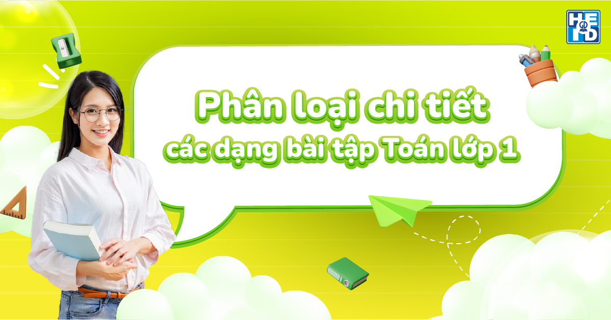 Tất tần tật về bài tập Toán lớp 1
