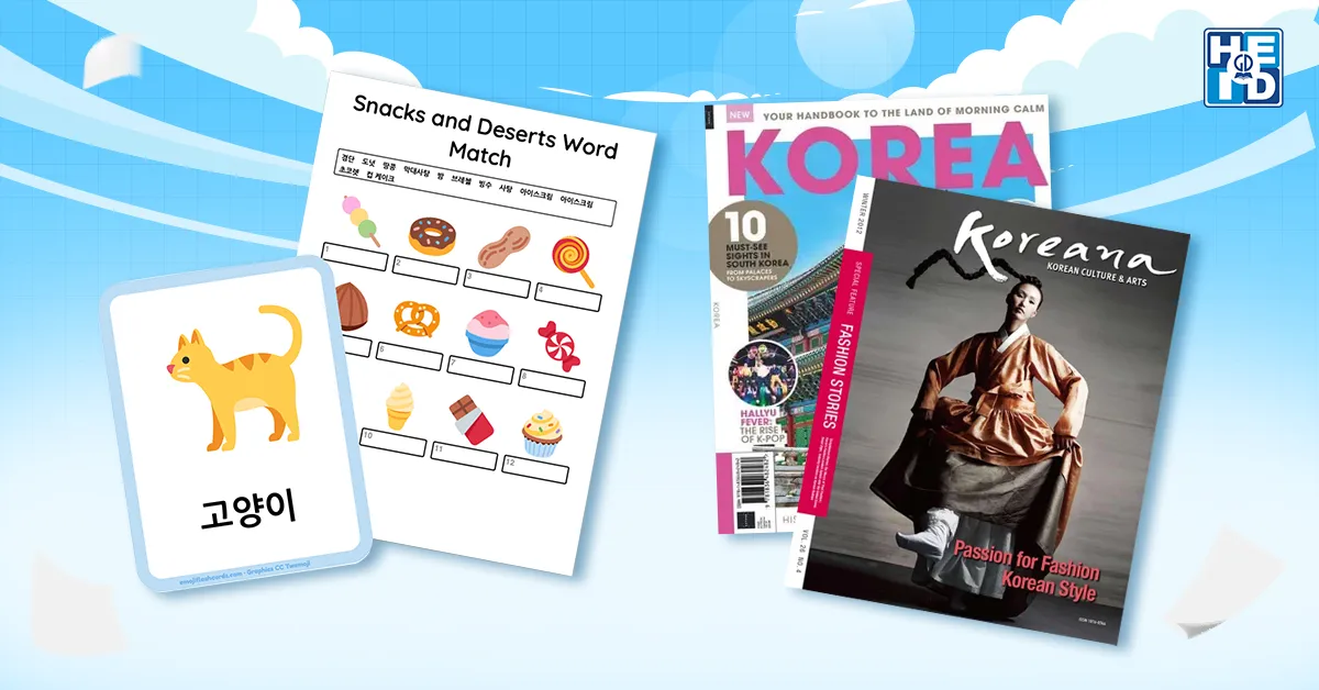 Học liệu hấp dẫn “kích hoạt” giác quan học tập của học sinh - Soạn bài giảng tiếng Hàn