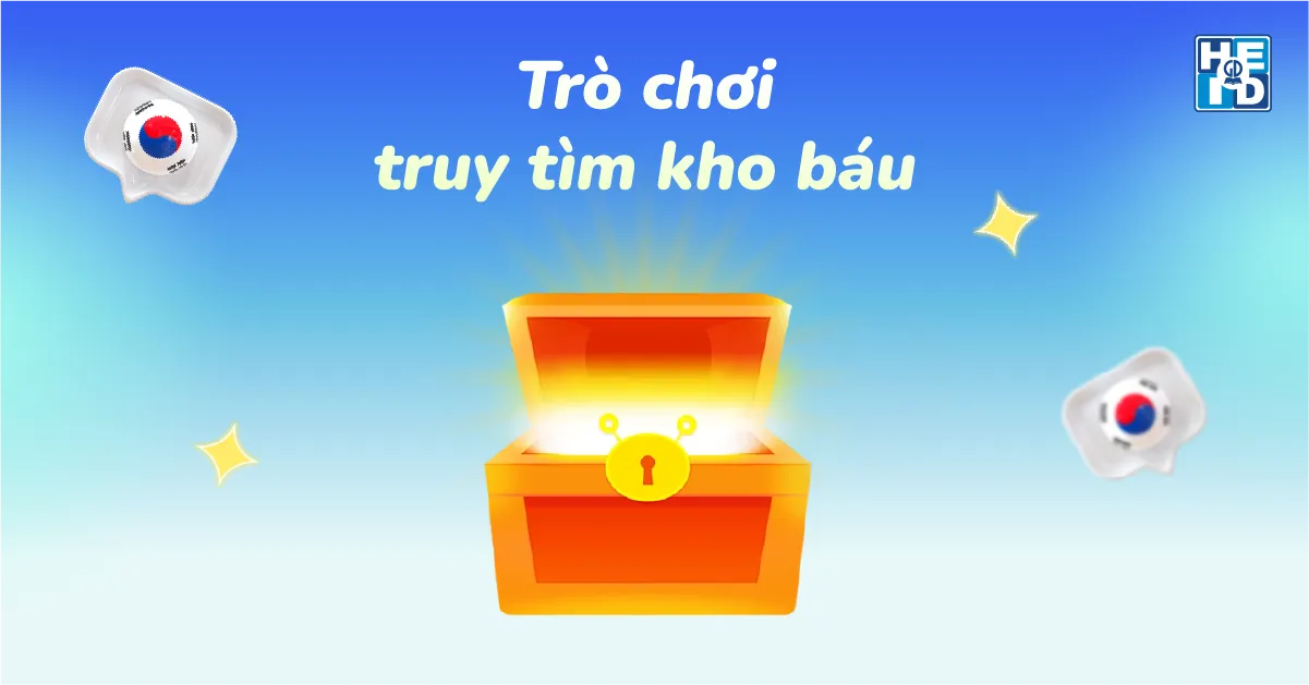 Trò chơi từ vựng tiếng Hàn lớp 4