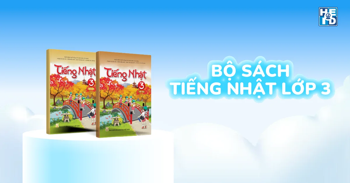 Bộ sách tiếng Nhật lớp 3