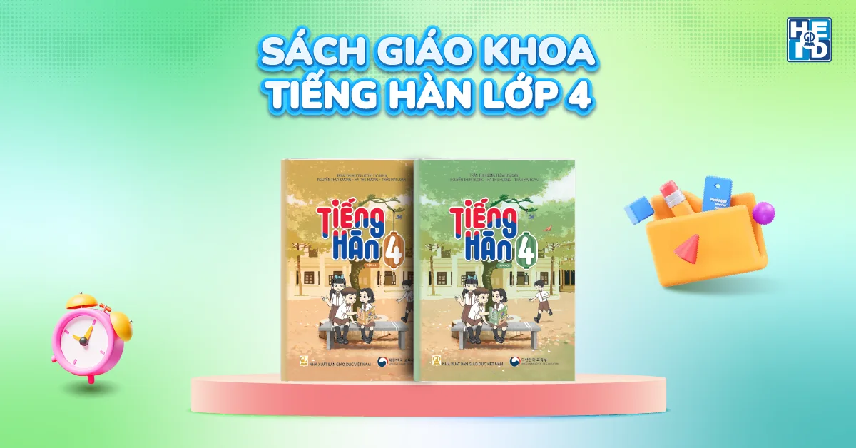 Sách giáo khoa tiếng Hàn lớp 4