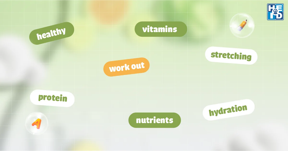 Từ vựng theo chủ đề Healthy Lifestyle dạy từ vựng