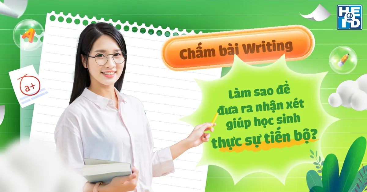 chấm bài writing