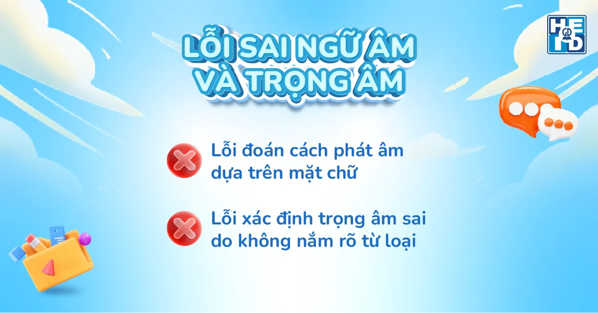 lỗi sai bài thi trắc nghiệm tiếng anh
