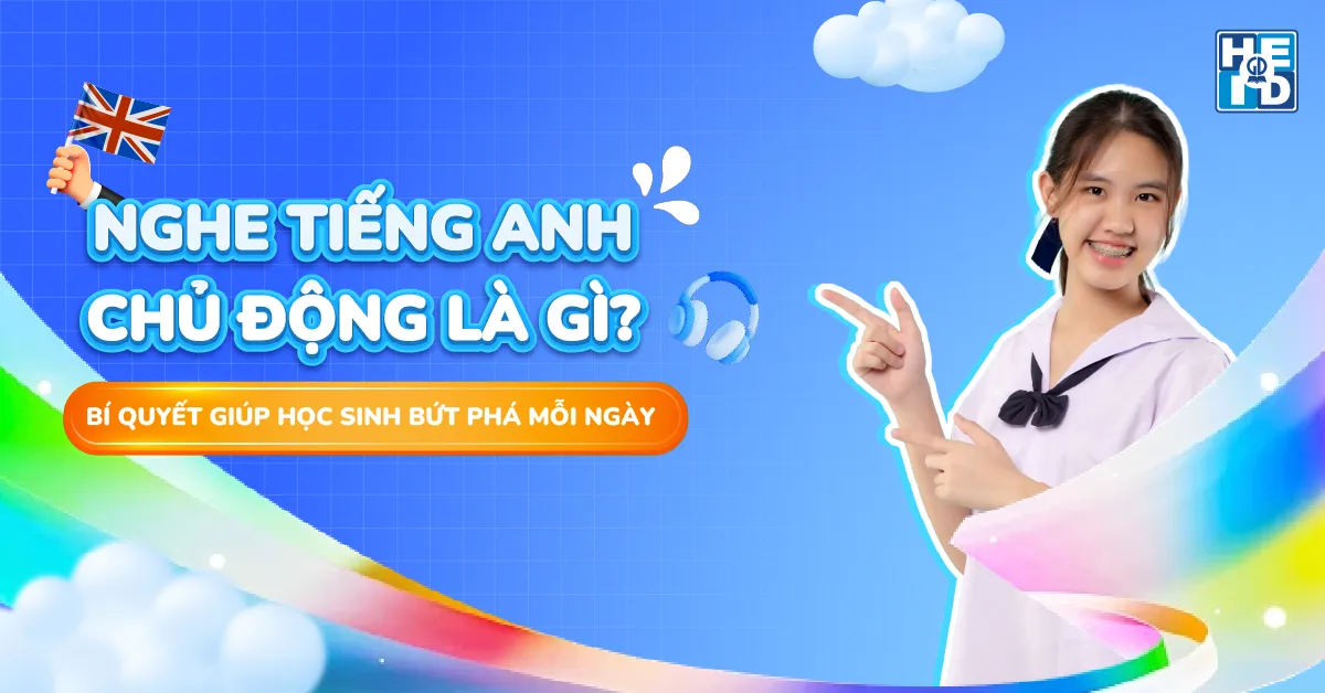 nghe tiếng anh chủ động